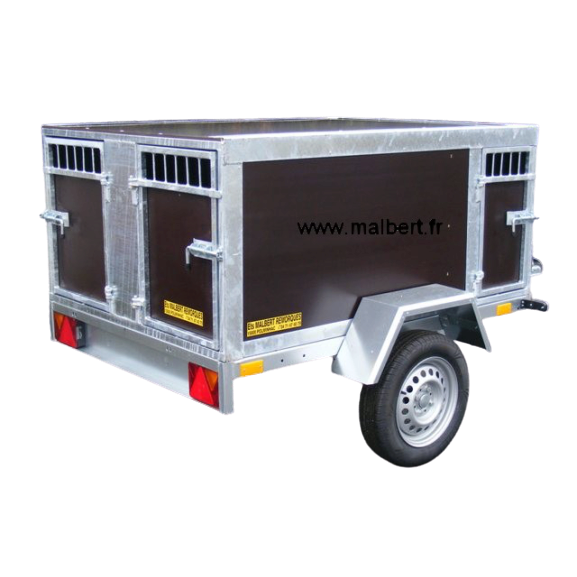 Remorques transport chien