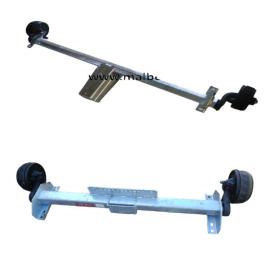 Essieu avec support de timon