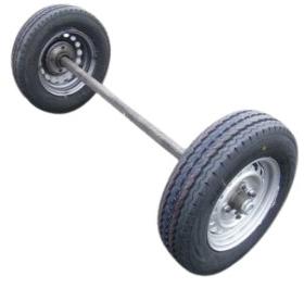 Essieu Rigide pour remorque Micro tracteur agricole